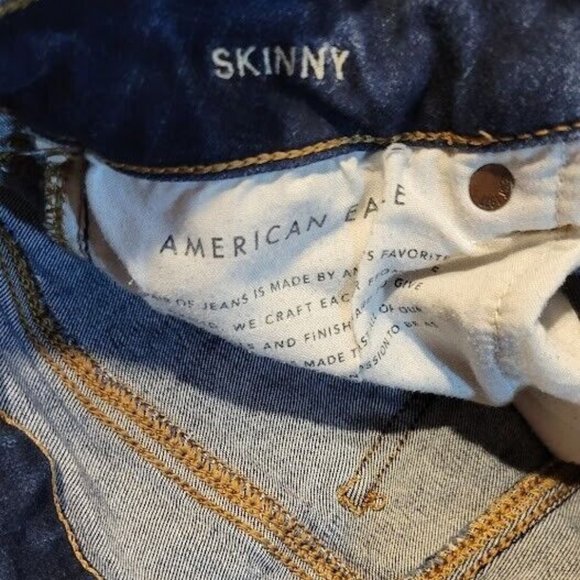 American Eagle Women's Skinny Jeans Size 6R (26x28.5") Next Level Stretch - Picture 3 of 8